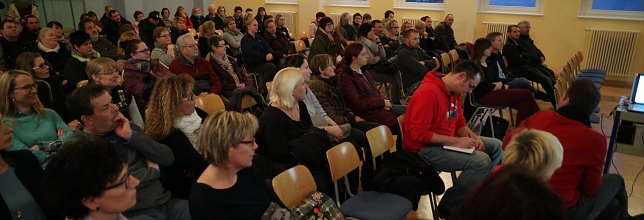 Bild: Gro&szlig;es Interesse an Informationen