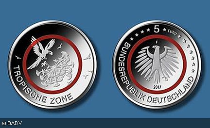 Bild: Neue F&uuml;nf-Euro-M&uuml;nze