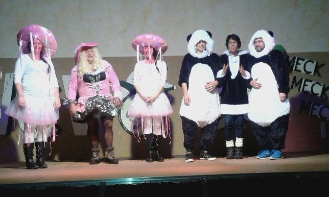 Bild: Faschingsparty in Obergebra