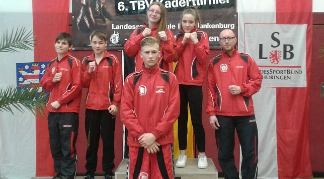 Bild: Erfolgreich in Bad Blankenburg