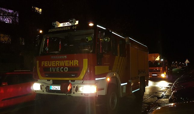 Bild: Einsatz in der Hardenbergstra&szlig;e