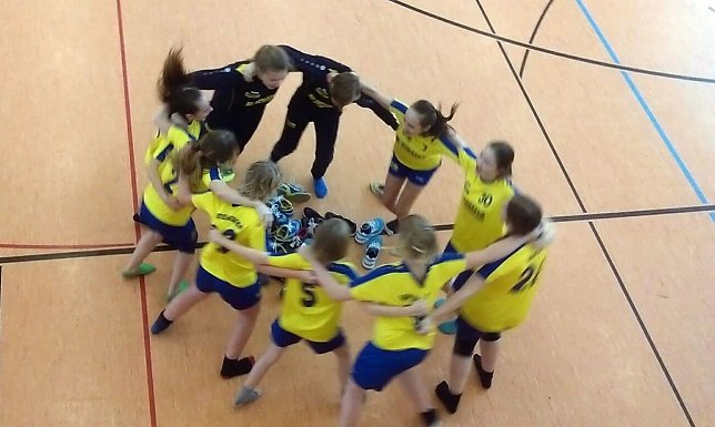 Bild: Freude bei den NSV M&auml;dels