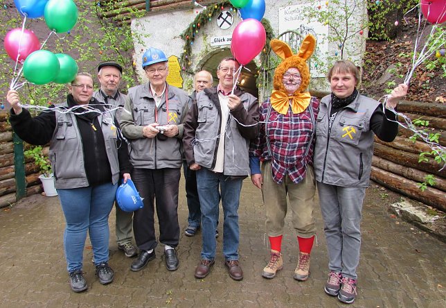 Bild: Die flei&szlig;igen "Osterhasen"
