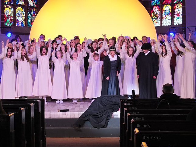 Bild: Luther-Musical Hier stehe ich. Ich kann nicht anders.