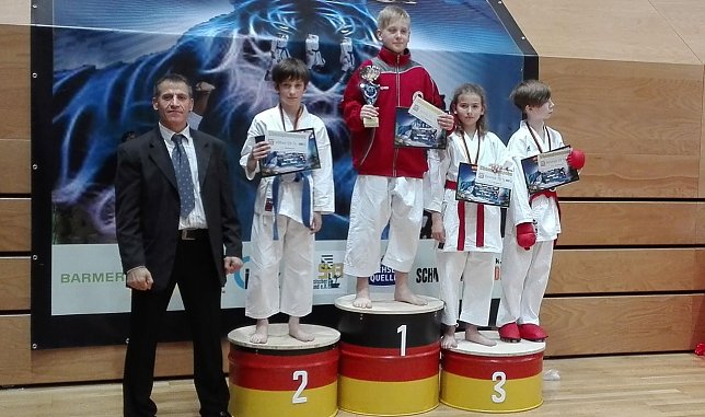 Bild: Karate-Silber in Leipzig