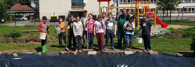 Bild: Biotop der Grundschule Wipperdorf