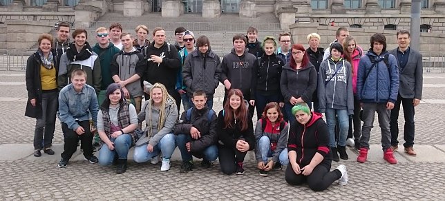 Bild: Besuch im Bundestag