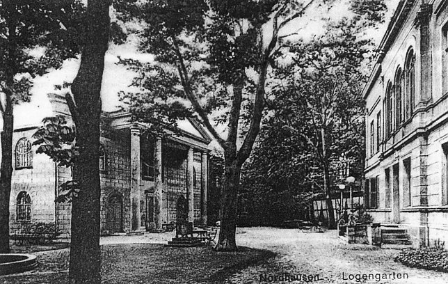 Bild: Blick in den Logengarten