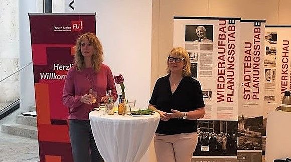 Bild: OB Kandidatin Inge Klaan zu Gast bei der Nordh&auml;user Frauenunion