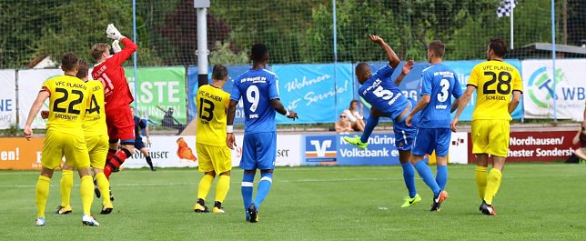 Bild: Der 1:1-Ausgleich durch Propheter