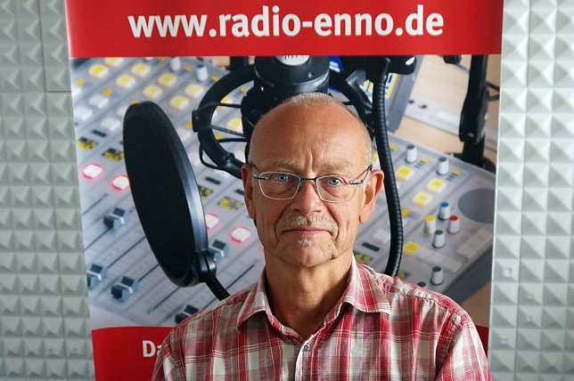 Bild: Andreas Weigel im Gespr&auml;ch
