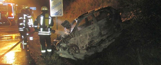 Bild: Feuerwehr beim L&ouml;schen