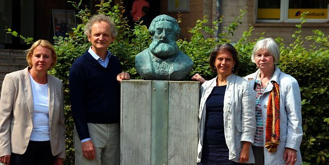 Bild: Michael Meyenburg auf den Spuren von B&uuml;rgermeister Michael Meyenburg