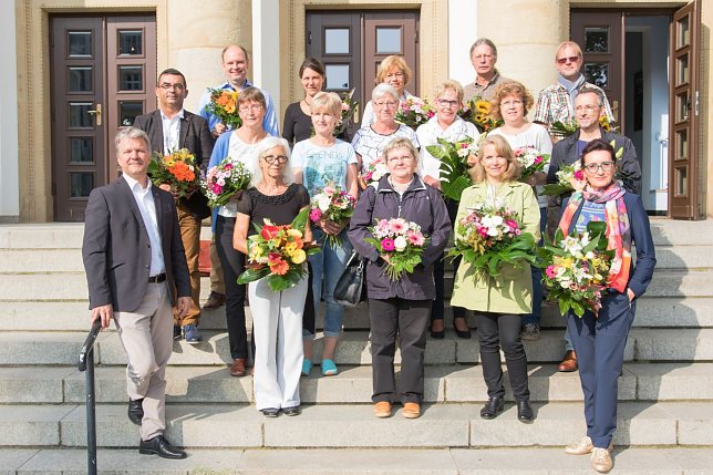 Bild: Jubilare geehrt