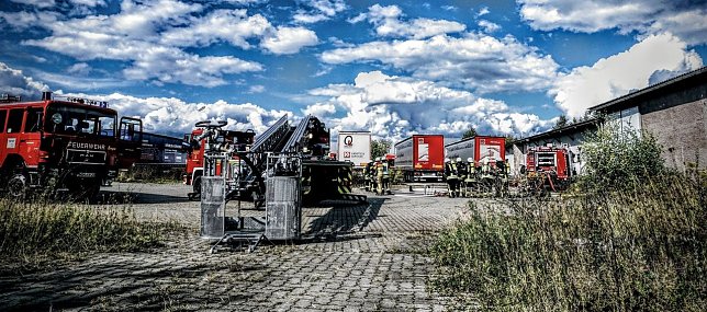Bild: Gro&szlig;einsatz in Gro&szlig;wechsungen