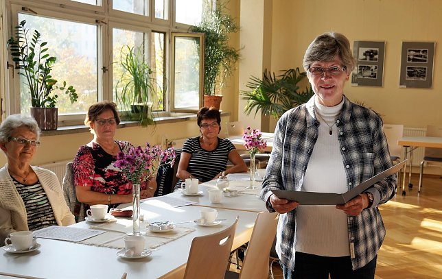 Bild: Christel Laude im "Nordhaus"