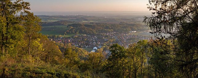 Bild: Blick auf Ilfeld von der Wetterfahne aus