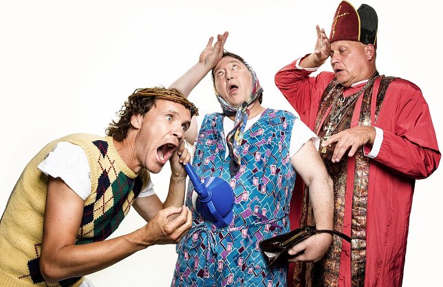 Bild: Krippenspiel im Theater