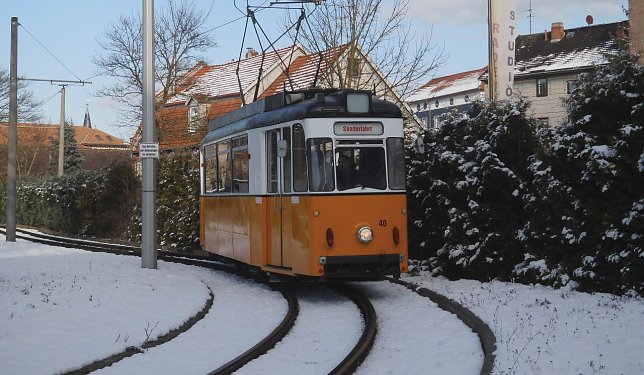 Bild: Der "Gothawagen" unterwegs