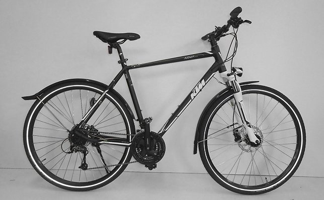 Bild: Gestohlenes Fahrrad