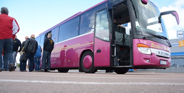 Bild: Mit dem Fanbus nach Chemnitz