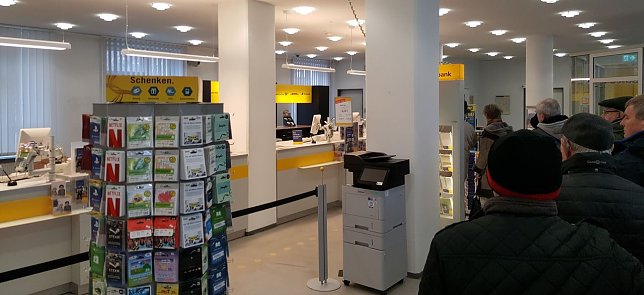 Bild: Blick in die Filiale