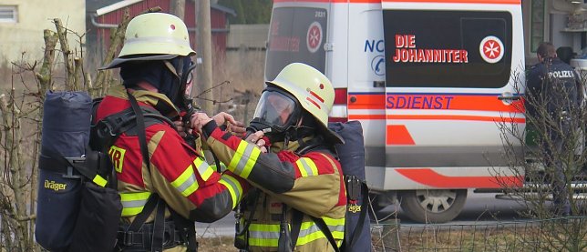 Bild: gestern bei einem Einsatz in Liebenrode
