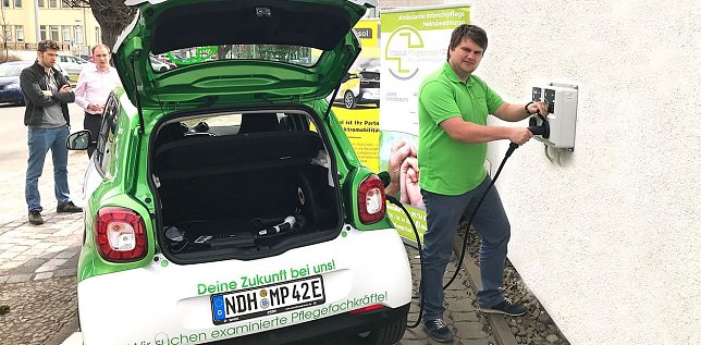 Bild: Modus Pflegeprojekt 24 f&auml;hrt jetzt elektrisch!