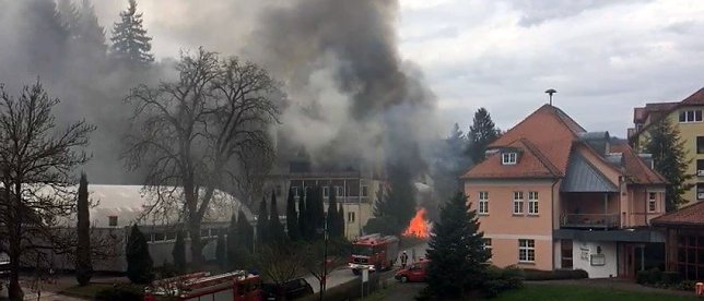 Bild: Brand in S&uuml;lzhayn