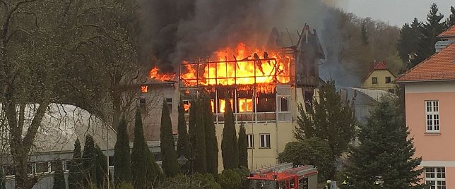Bild: Brand in S&uuml;lzhayn