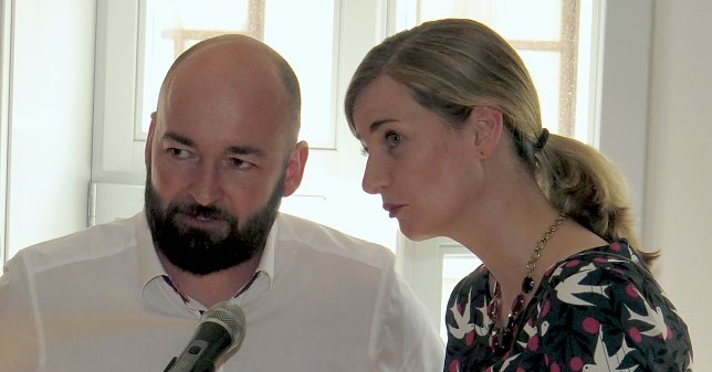 Bild: Luisa Puls und Martin H&ouml;fer (jun.)