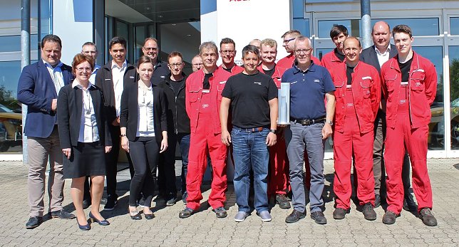 Bild: Das Team in Leinefelde