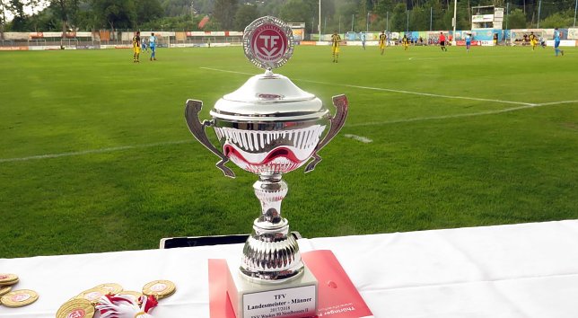 Bild: Der Pokal bleibt nun in Nordhausen