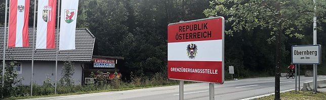 Bild: Ehemalige Grenzkontrollstelle bei Obernberg