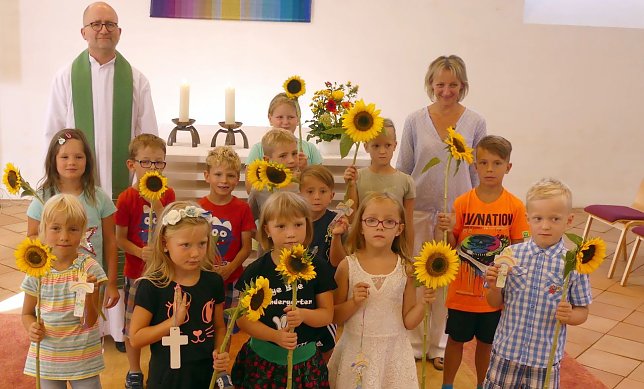 Bild: Einschulungsandacht in Niedergebra