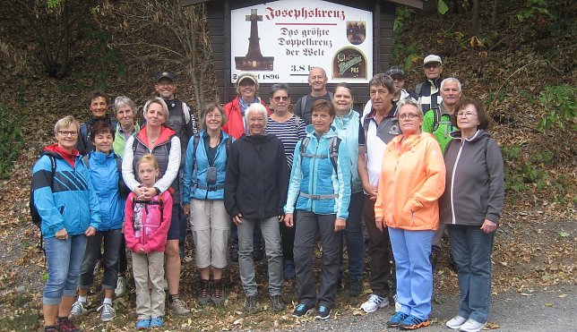 Bild: Wanderschuhe angezogen