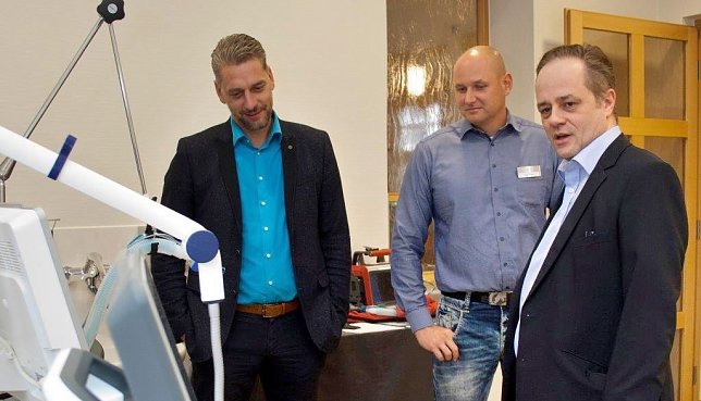 Bild: Besuch vom B&uuml;rgermeister