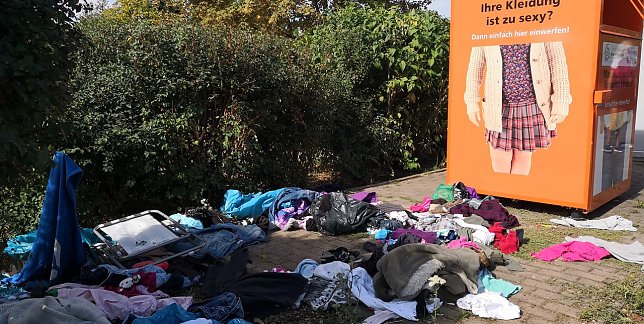 Bild: Schon wieder Vandalismus an der Bleiche