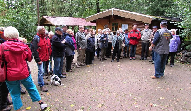 Bild: Besuch in der Langen Wand