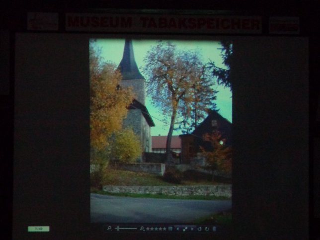 Bild: Vortrag im Tabakspeicher