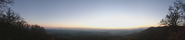 Bild: Abendstimmung am Falkenstein