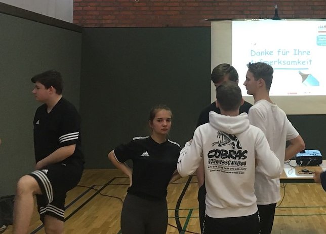 Bild: Sporthelfer im Praxistest