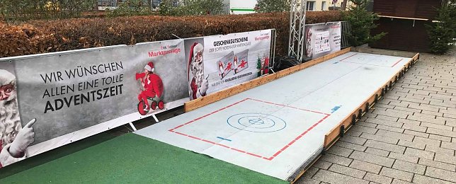 Bild: "Eisbahn" am Theater