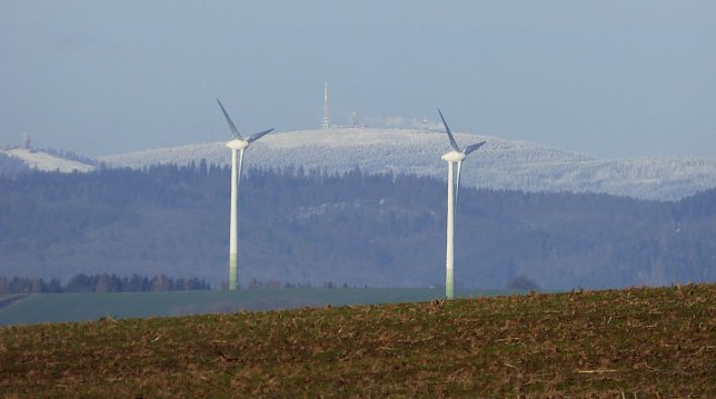 Bild: Blick zum Brocken