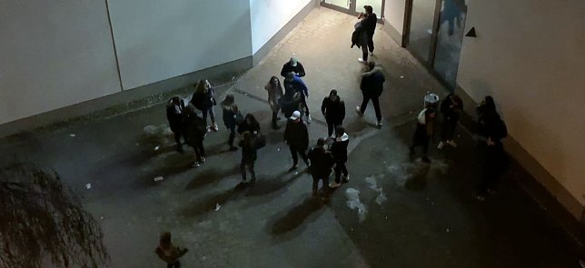 Bild: Immer wieder am sp&auml;ten Abend...
