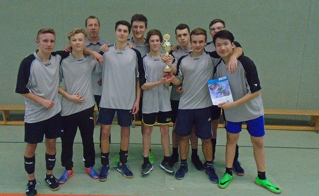 Bild: Schulamtsfinale der Jungen im Volleyball