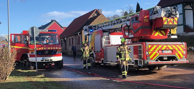 Bild: Wohnungsbrand in Auleben