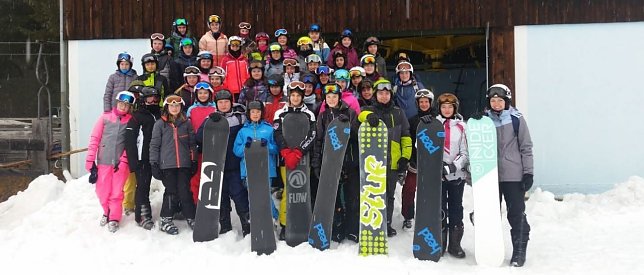 Bild: Herder-Gymnasiasten absolvieren Wintersportlager