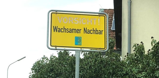 Bild: Schild
