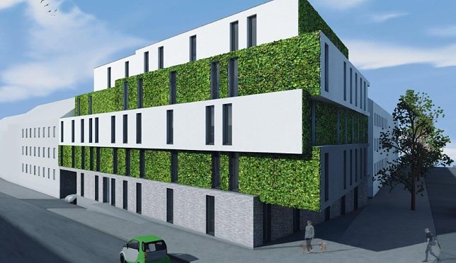 Bild: Neubauvorhaben WBG Green One